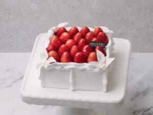조선델리 설향 딸기 케이크