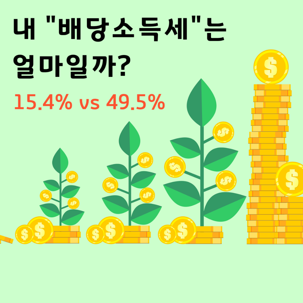배당소득 절세 전략 총정리